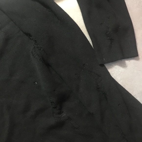 NWOT Men’s TOPMAN Distressed Cardigan - Picture 3 of 7